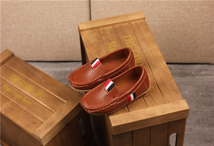 Boys Shoes Fashion Soft Flat Loafers for Toddler